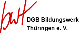Logo: DGB Bildungswerk Thüringen e.V.