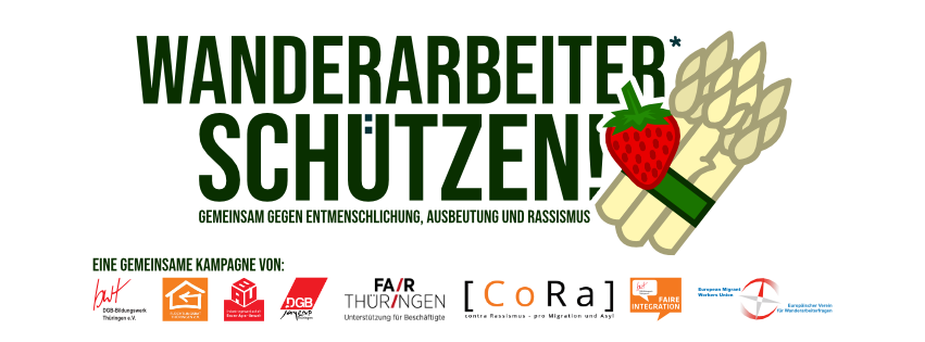 Wanderarbeiter*innen schützen! Kampagnenheader