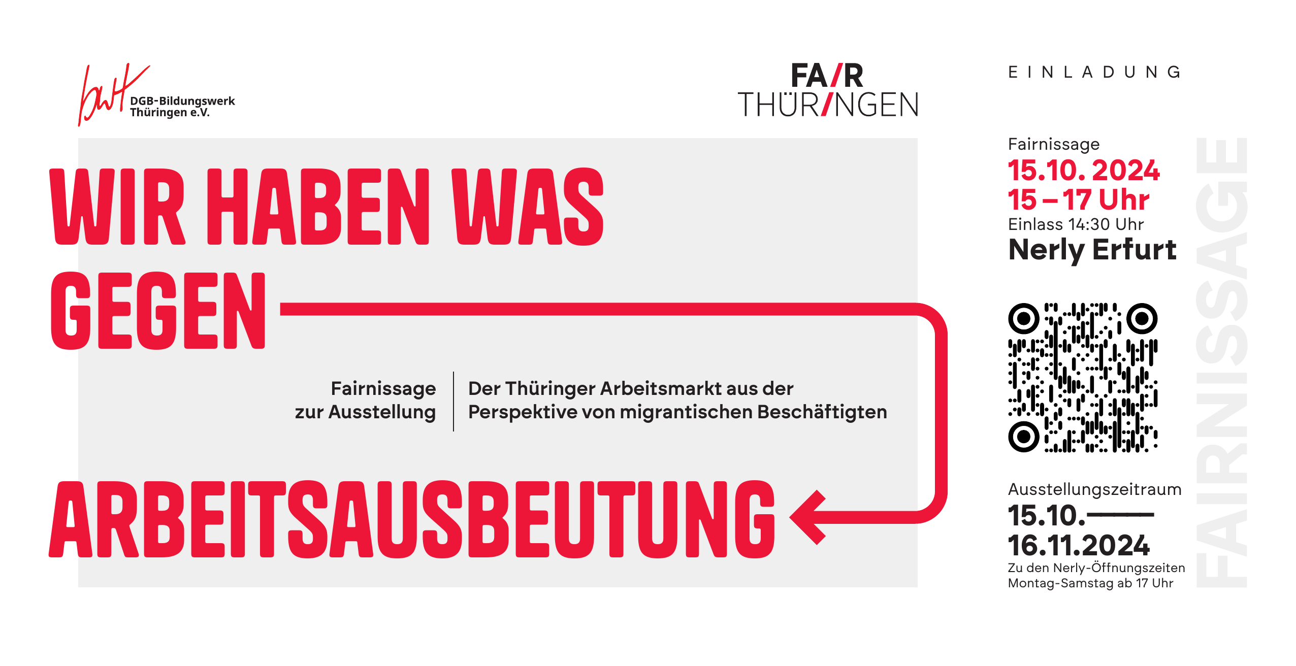 FAIRNISSAGE „Wir haben was gegen Arbeitsausbeutung“